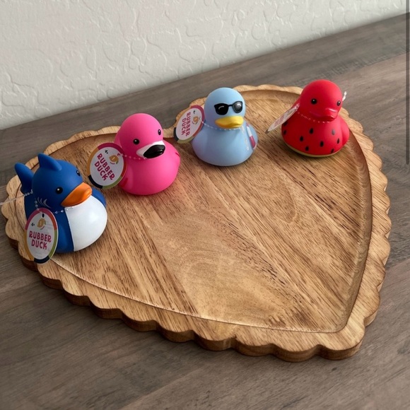 Target Bullseye Summer Rubber Ducks Set: Flamingo, shark, watermelon, beach - Picture 2 of 3